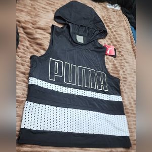 Puma Sleeveless Shirt with Hood